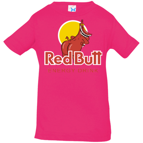 T-Shirts Hot Pink / 6 Months Red butt Infant Premium T-Shirt