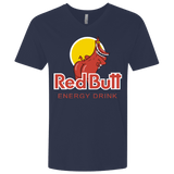 T-Shirts Midnight Navy / X-Small Red butt Men's Premium V-Neck