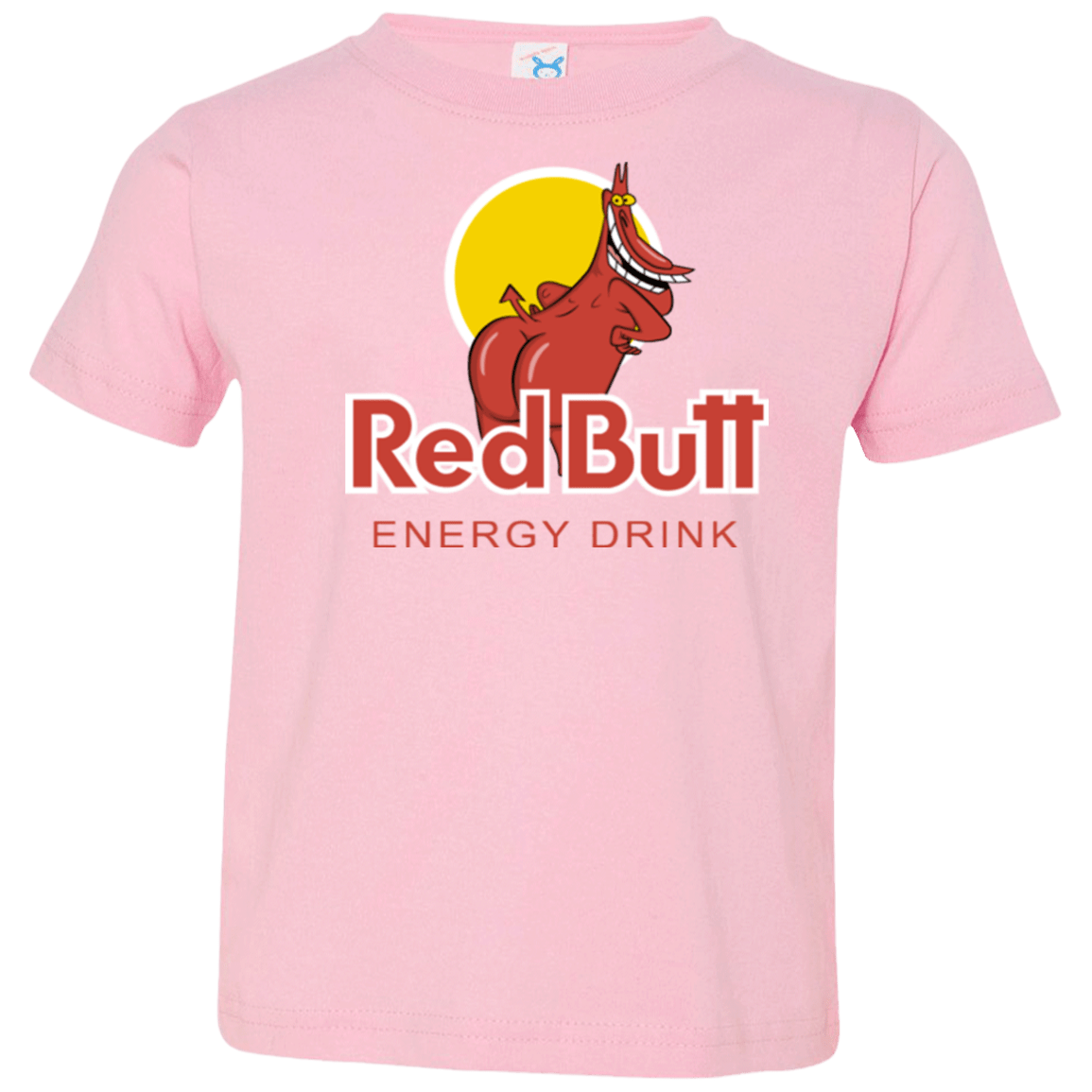 T-Shirts Pink / 2T Red butt Toddler Premium T-Shirt