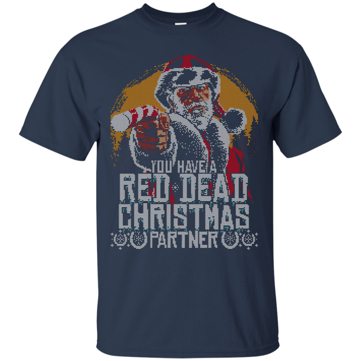T-Shirts Navy / S RED DEAD CHRISTMAS T-Shirt