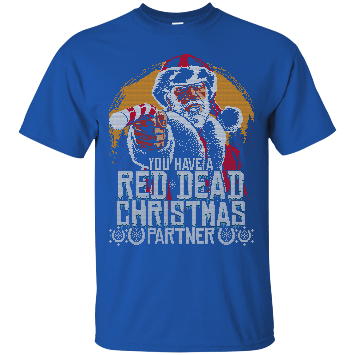 T-Shirts Royal / S RED DEAD CHRISTMAS T-Shirt