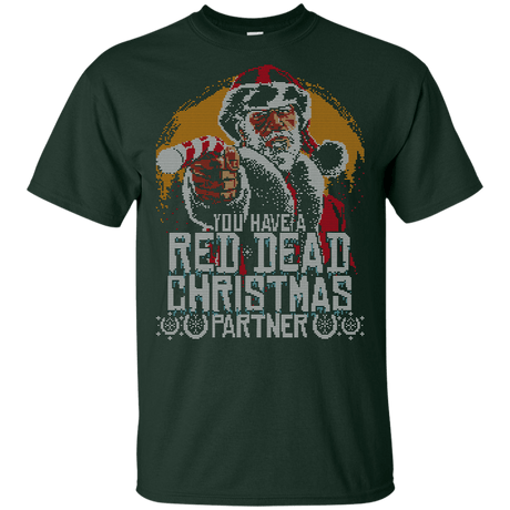 T-Shirts Forest / YXS RED DEAD CHRISTMAS Youth T-Shirt