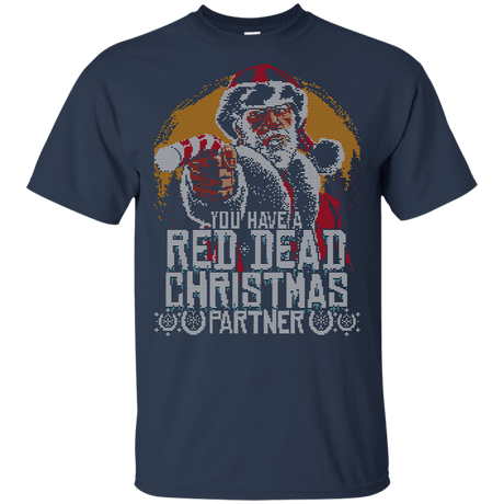 T-Shirts Navy / YXS RED DEAD CHRISTMAS Youth T-Shirt