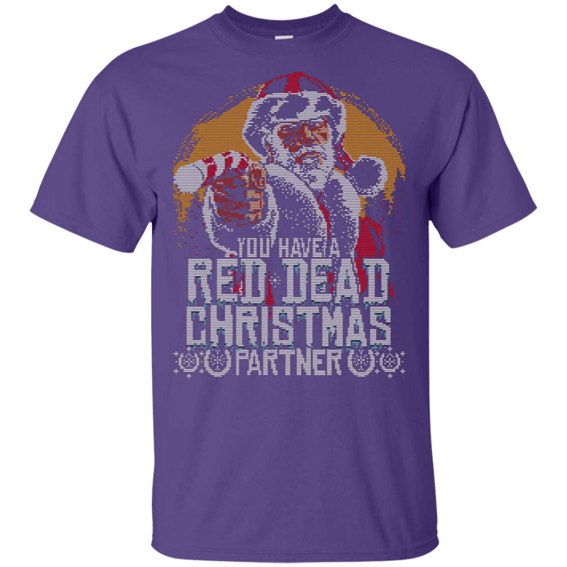 T-Shirts Purple / YXS RED DEAD CHRISTMAS Youth T-Shirt