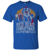 T-Shirts Royal / YXS RED DEAD CHRISTMAS Youth T-Shirt