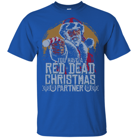 T-Shirts Royal / YXS RED DEAD CHRISTMAS Youth T-Shirt