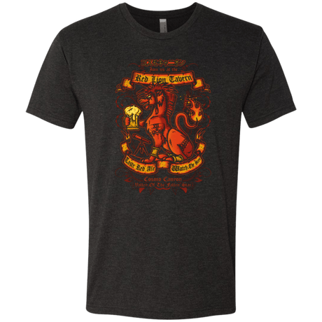 T-Shirts Vintage Black / Small RED LION TAVERN Men's Triblend T-Shirt