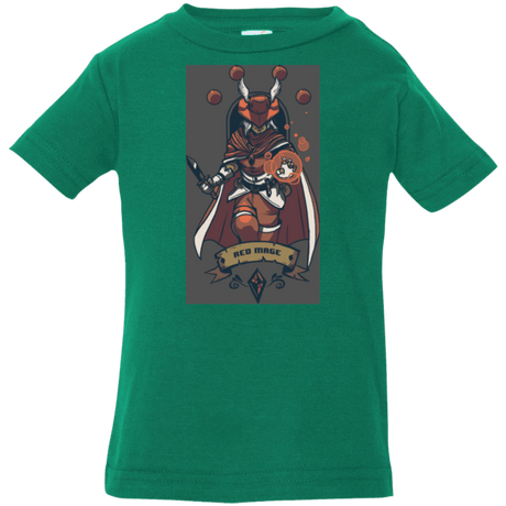 T-Shirts Kelly / 6 Months Red Mage Infant Premium T-Shirt