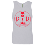 T-Shirts Heather Grey / Small Red Power Men's Premium Tank Top