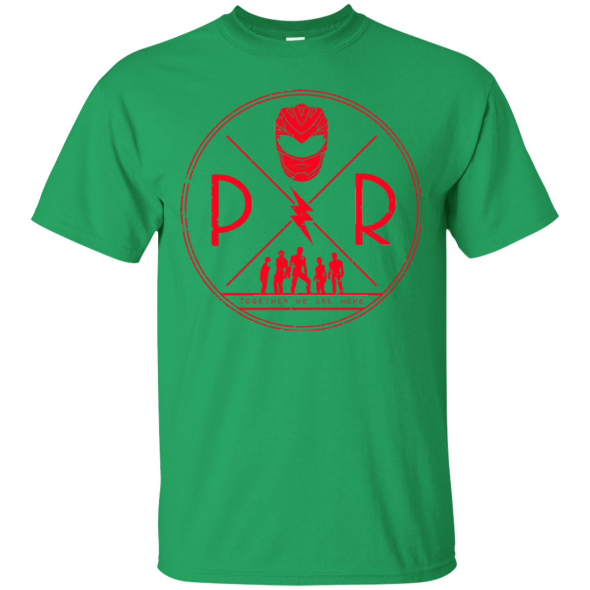 T-Shirts Irish Green / Small Red Power T-Shirt