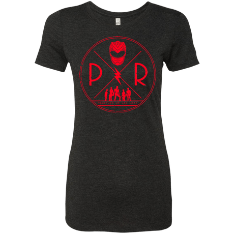 T-Shirts Vintage Black / Small Red Power Women's Triblend T-Shirt