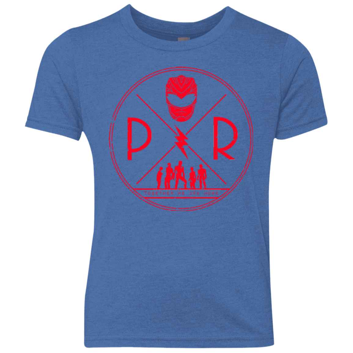 T-Shirts Vintage Royal / YXS Red Power Youth Triblend T-Shirt