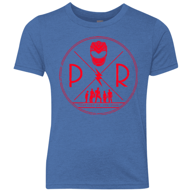 T-Shirts Vintage Royal / YXS Red Power Youth Triblend T-Shirt