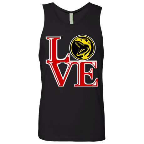 T-Shirts Black / Small Red Ranger LOVE Men's Premium Tank Top