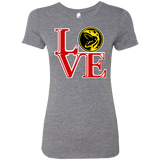 T-Shirts Premium Heather / Small Red Ranger LOVE Women's Triblend T-Shirt