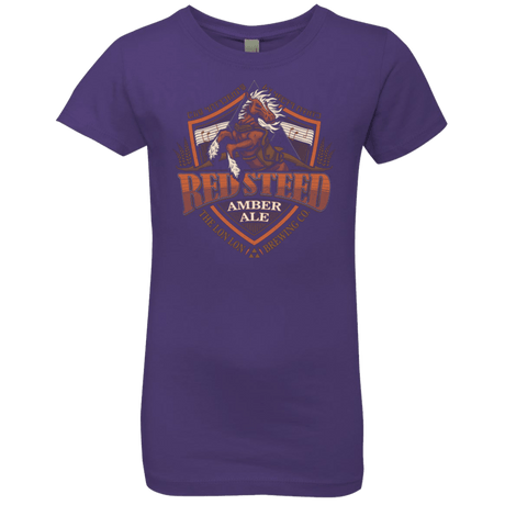 T-Shirts Purple Rush / YXS Red Steed Amber Ale Girls Premium T-Shirt