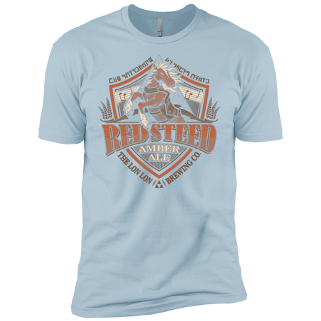 T-Shirts Light Blue / X-Small Red Steed Amber Ale Men's Premium T-Shirt