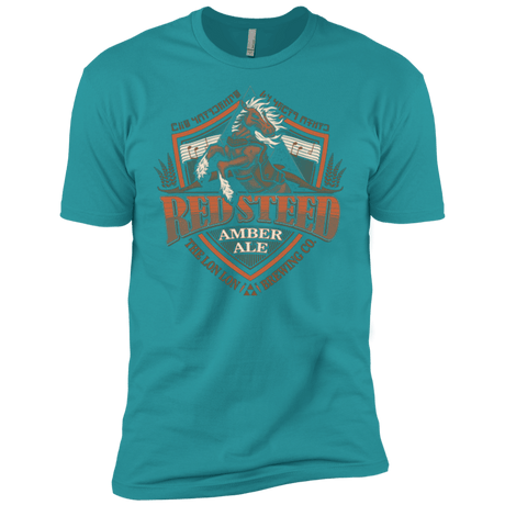 T-Shirts Tahiti Blue / X-Small Red Steed Amber Ale Men's Premium T-Shirt