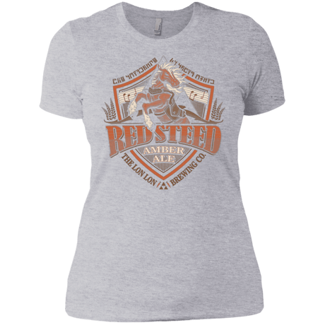 T-Shirts Heather Grey / X-Small Red Steed Amber Ale Women's Premium T-Shirt