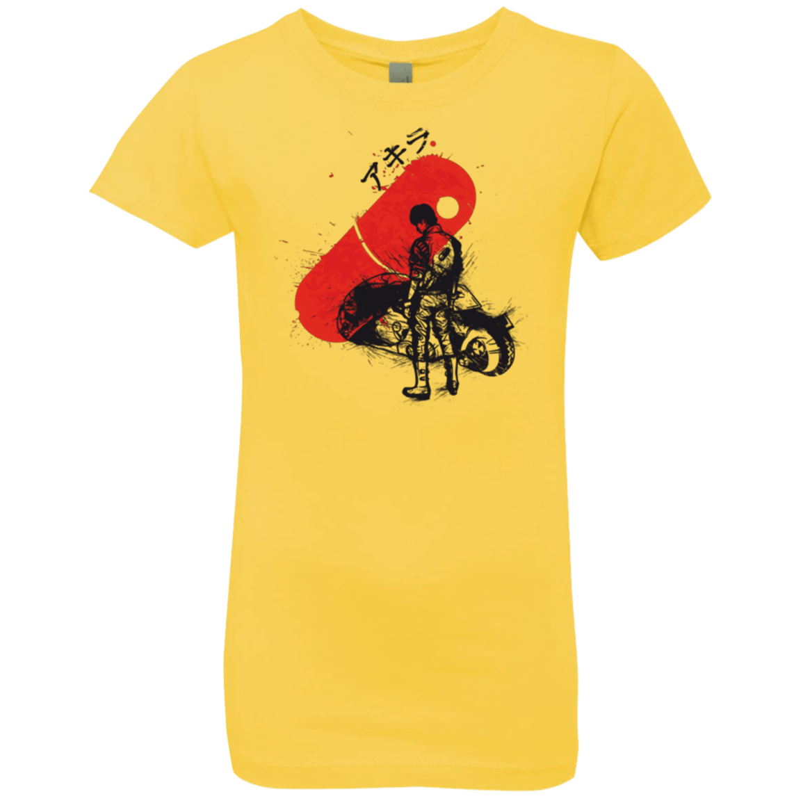 T-Shirts Vibrant Yellow / YXS RED SUN AKIRA Girls Premium T-Shirt