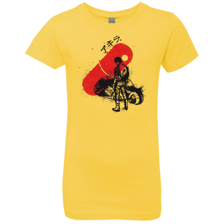 T-Shirts Vibrant Yellow / YXS RED SUN AKIRA Girls Premium T-Shirt