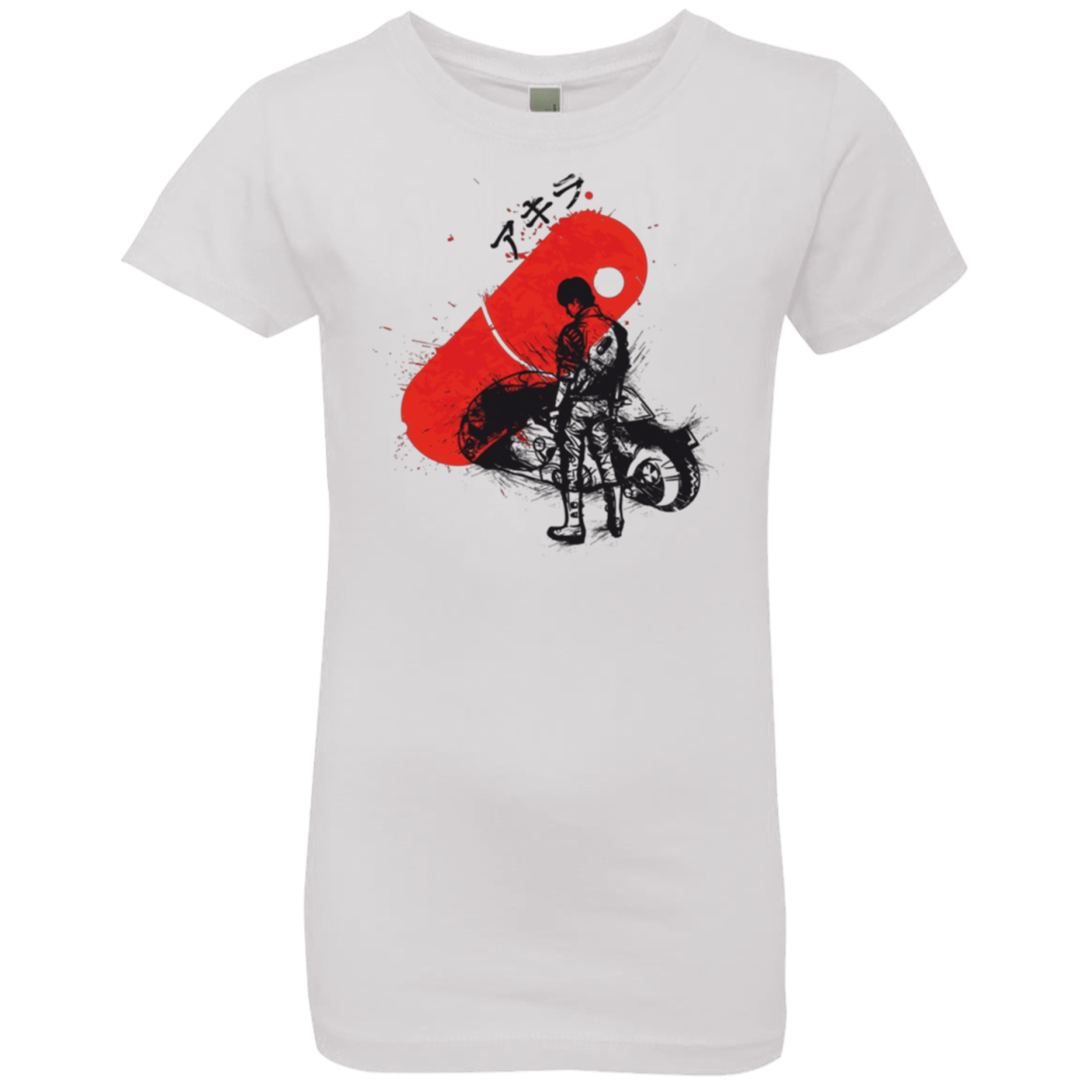 T-Shirts White / YXS RED SUN AKIRA Girls Premium T-Shirt
