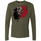T-Shirts Military Green / Small Red Sun Guts Men's Premium Long Sleeve