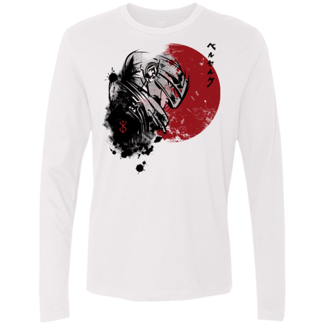 T-Shirts White / Small Red Sun Guts Men's Premium Long Sleeve