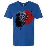 T-Shirts Royal / X-Small Red Sun Guts Men's Premium V-Neck