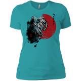 T-Shirts Tahiti Blue / X-Small Red Sun Guts Women's Premium T-Shirt
