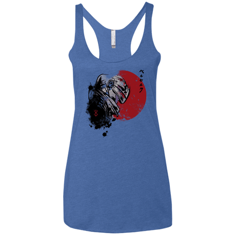 T-Shirts Vintage Royal / X-Small Red Sun Guts Women's Triblend Racerback Tank