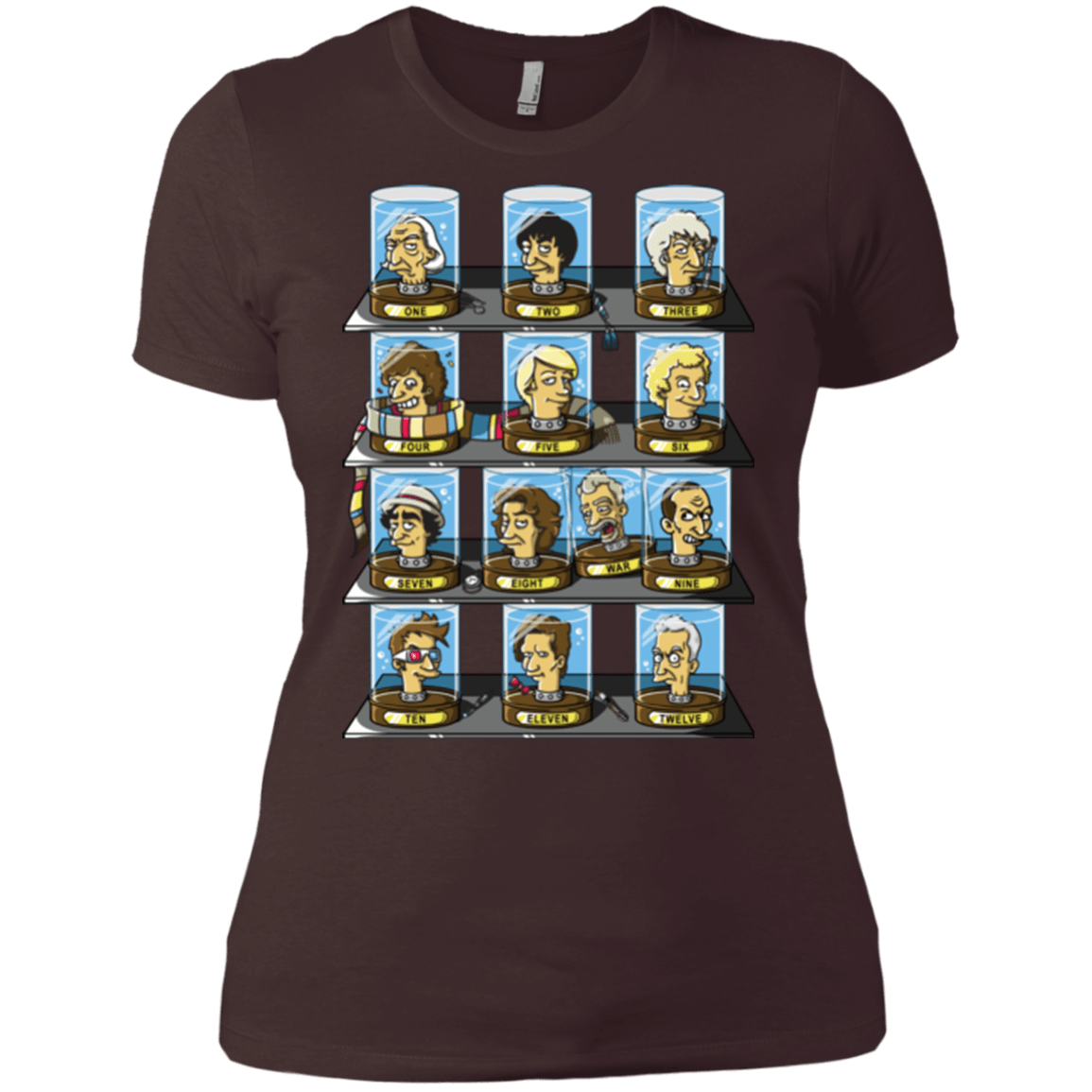 T-Shirts Dark Chocolate / X-Small Regen O Rama Women's Premium T-Shirt