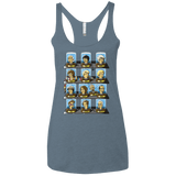 T-Shirts Indigo / X-Small Regen O Rama Women's Triblend Racerback Tank