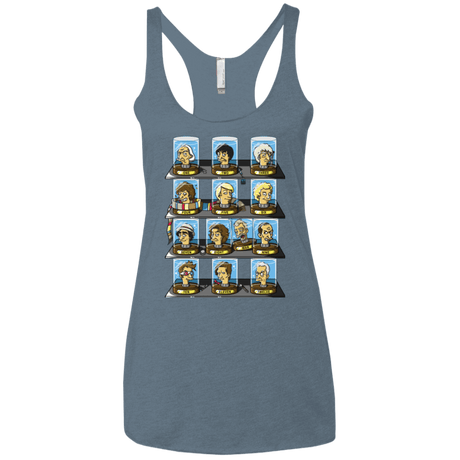 T-Shirts Indigo / X-Small Regen O Rama Women's Triblend Racerback Tank