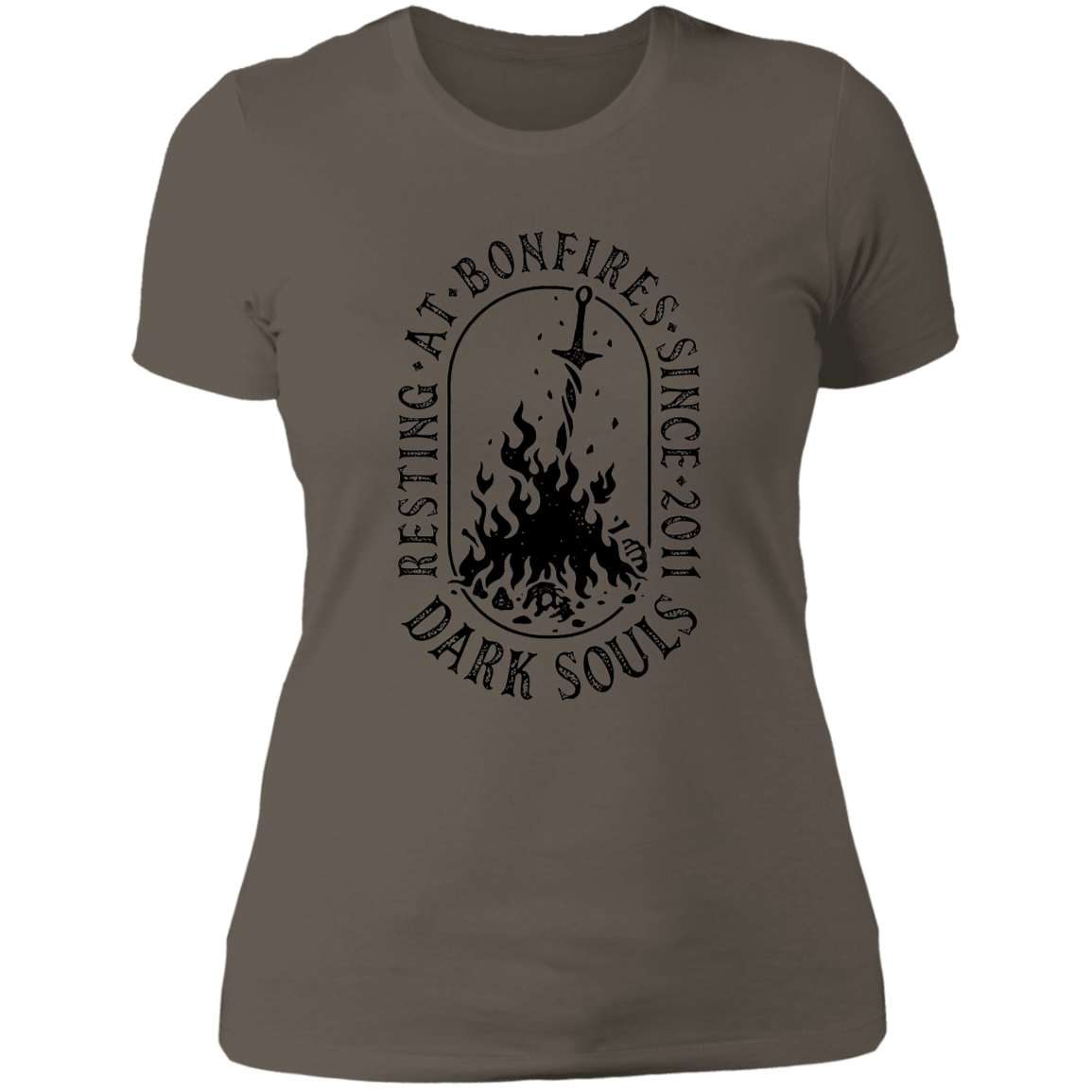 T-Shirts Warm Grey / S Resting at Bonfires Women's Premium T-Shirt