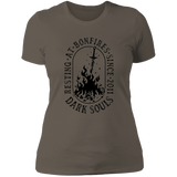 T-Shirts Warm Grey / S Resting at Bonfires Women's Premium T-Shirt