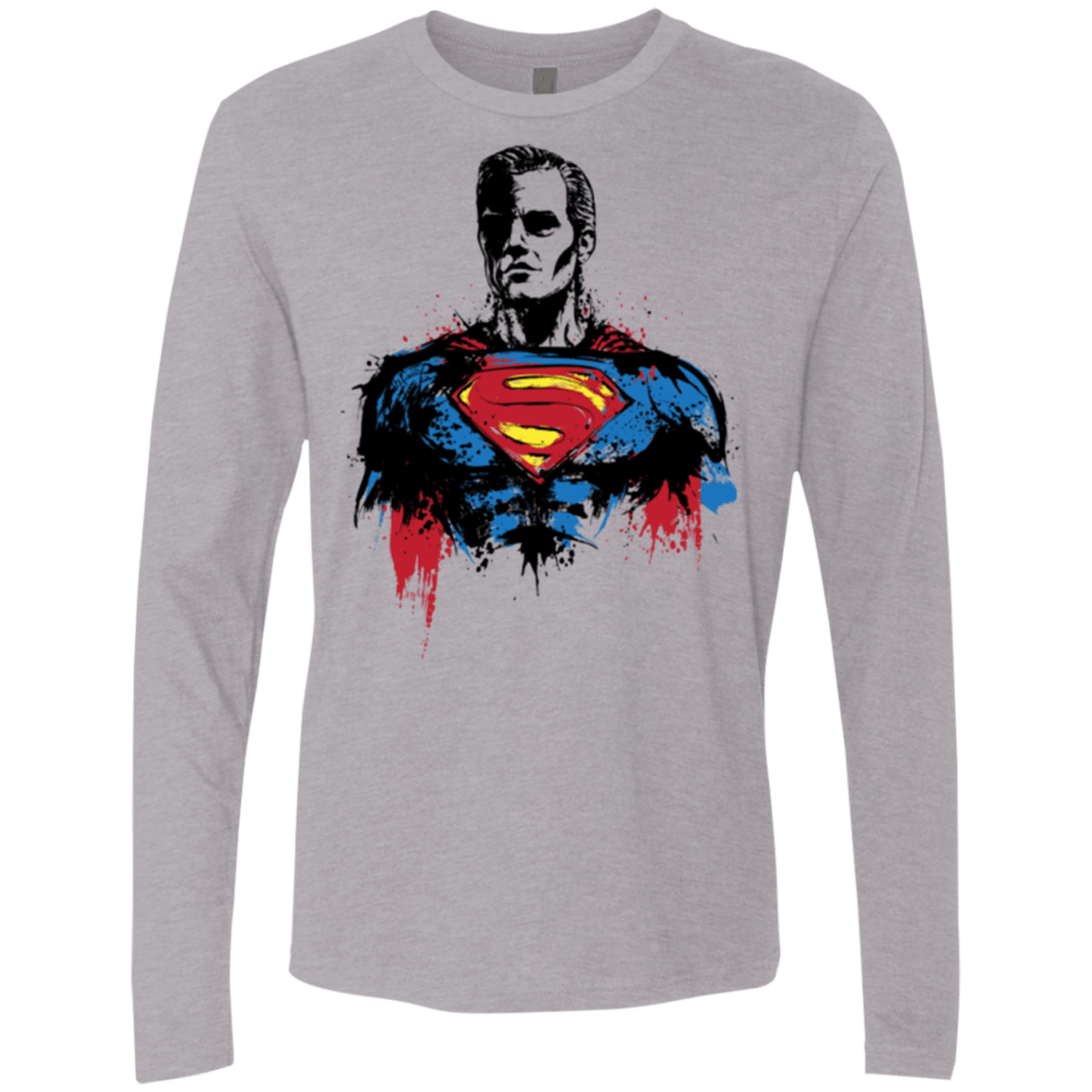 T-Shirts Heather Grey / Small Return of Kryptonian Men's Premium Long Sleeve