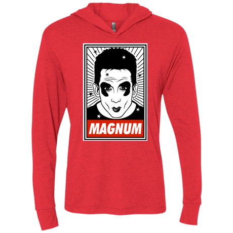 T-Shirts Vintage Red / X-Small Ridiculously good looking Triblend Long Sleeve Hoodie Tee