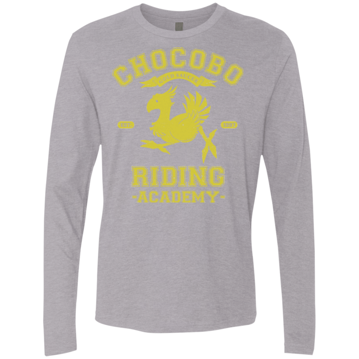 T-Shirts Heather Grey / Small Riding Academy Men's Premium Long Sleeve