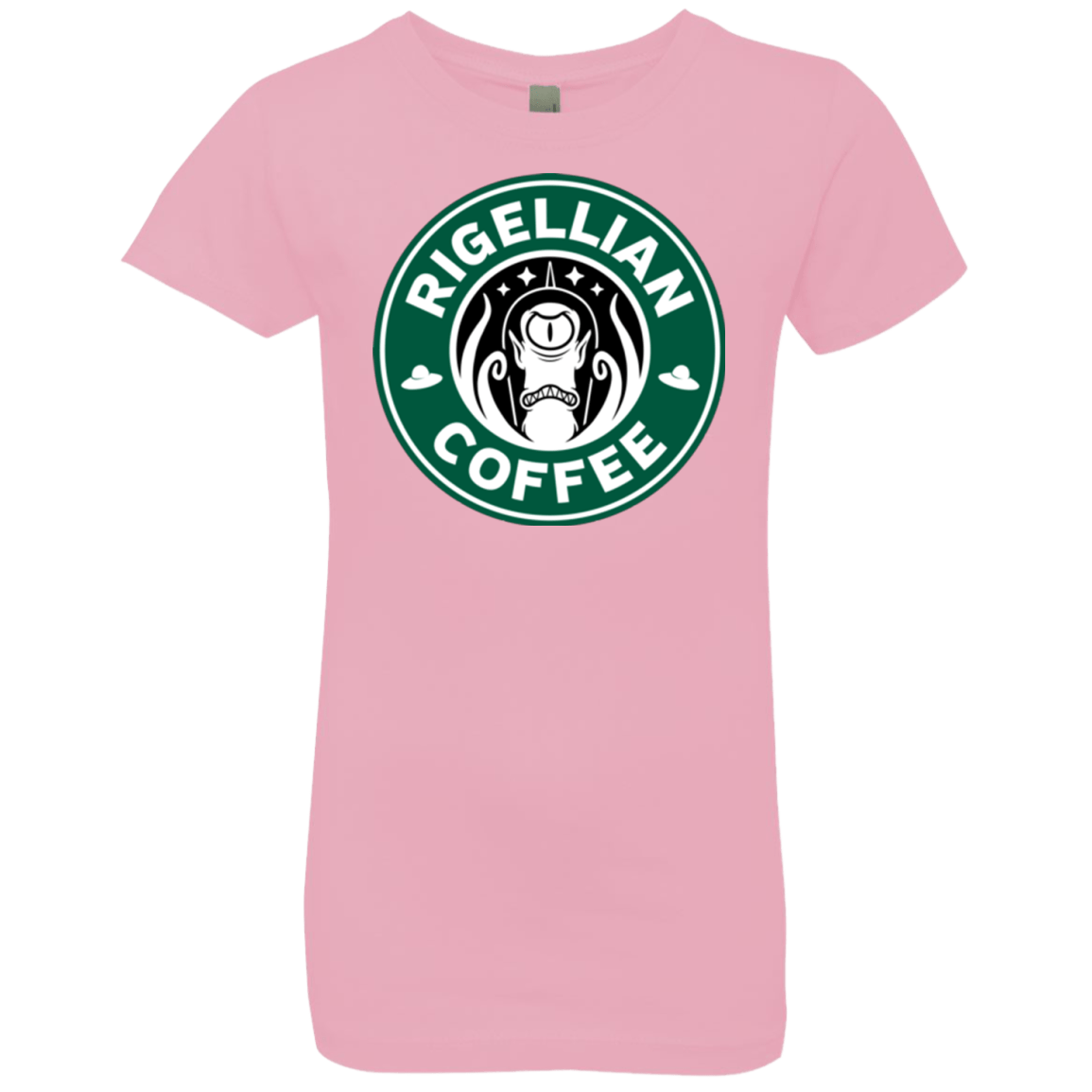 T-Shirts Light Pink / YXS Rigellian Coffee Girls Premium T-Shirt
