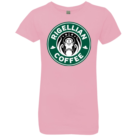 T-Shirts Light Pink / YXS Rigellian Coffee Girls Premium T-Shirt