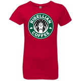 T-Shirts Red / YXS Rigellian Coffee Girls Premium T-Shirt