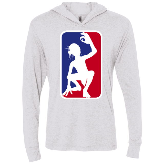 T-Shirts Heather White / X-Small Ring Finders League Triblend Long Sleeve Hoodie Tee