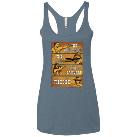 T-Shirts Indigo / X-Small Ringleader Women's Triblend Racerback Tank