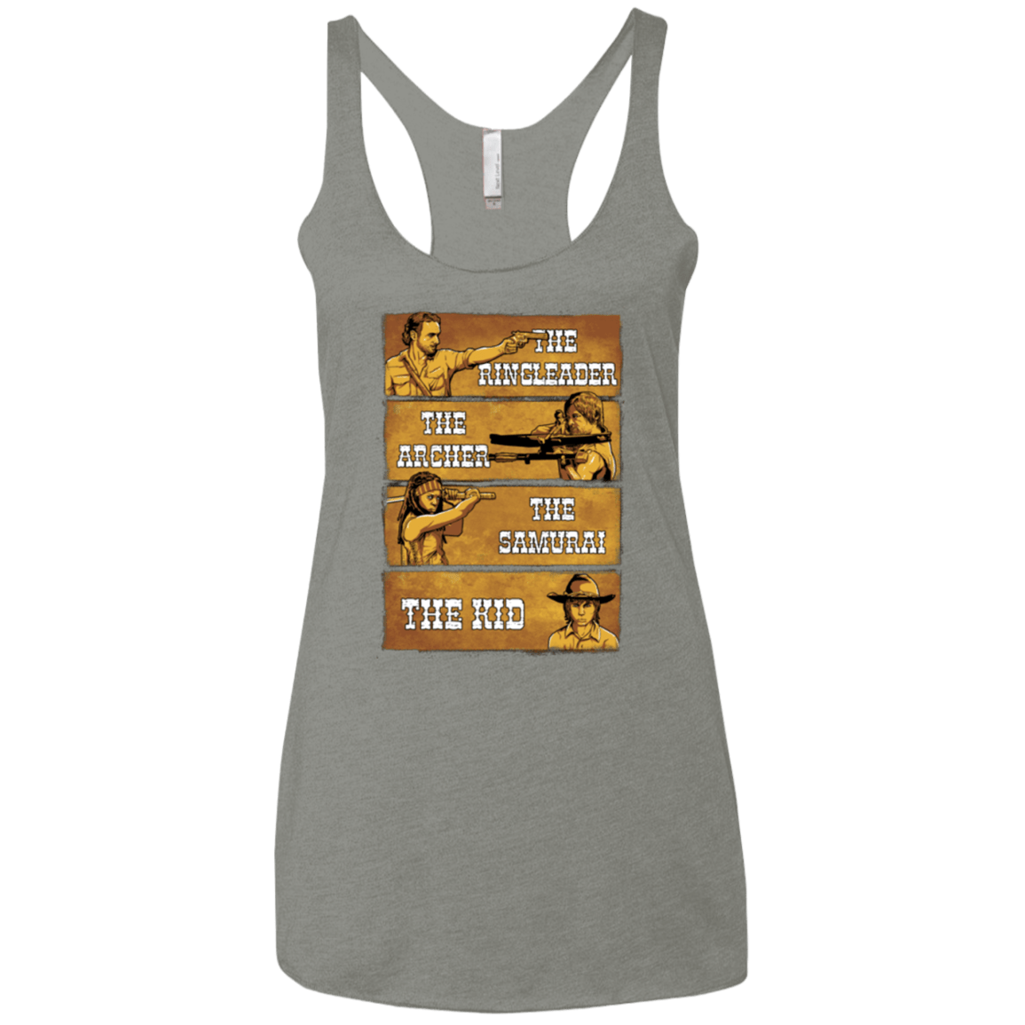 T-Shirts Venetian Grey / X-Small Ringleader Women's Triblend Racerback Tank