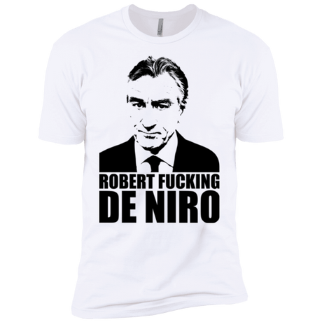 T-Shirts White / YXS Robert Fucking DeNiro Boys Premium T-Shirt