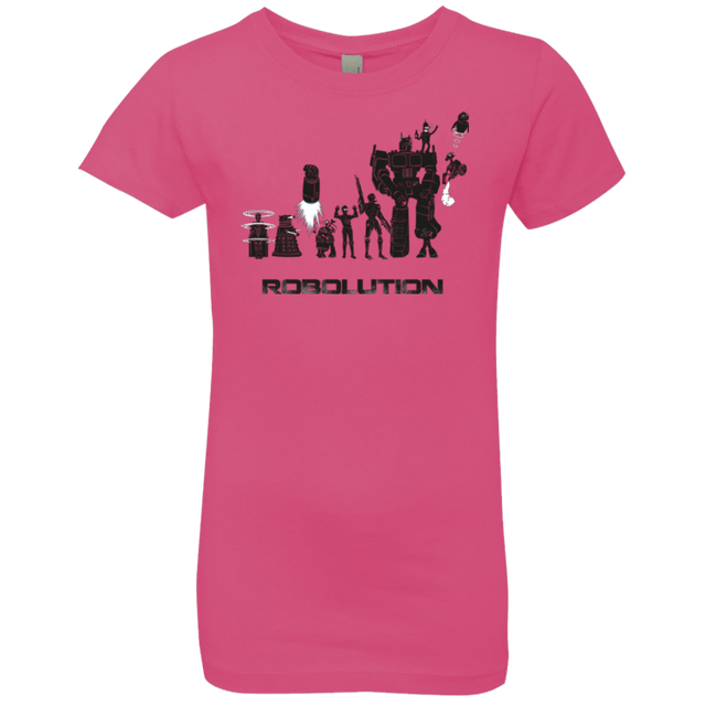 T-Shirts Hot Pink / YXS Robolution Girls Premium T-Shirt