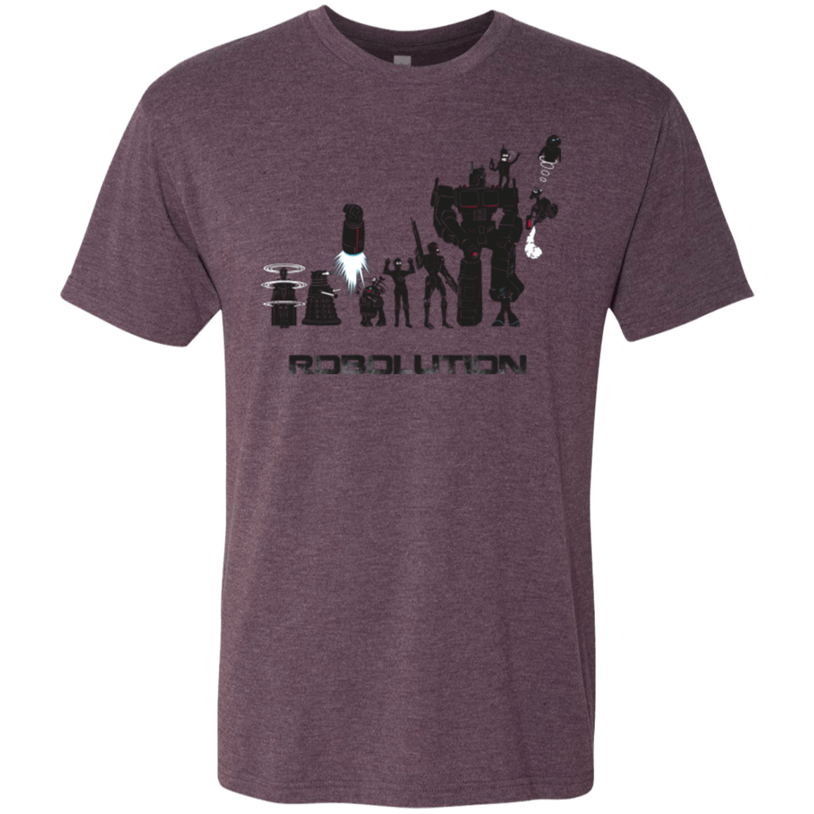 T-Shirts Vintage Purple / Small Robolution Men's Triblend T-Shirt