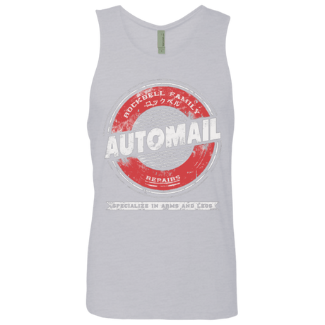 T-Shirts Heather Grey / Small Rockbell Automail Men's Premium Tank Top