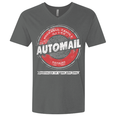 T-Shirts Heavy Metal / X-Small Rockbell Automail Men's Premium V-Neck